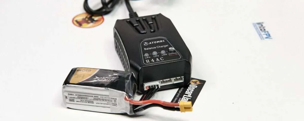 Drone LiPo battery and charger